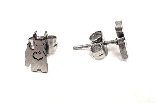 BO chien Schnauzer - Rouge Inox