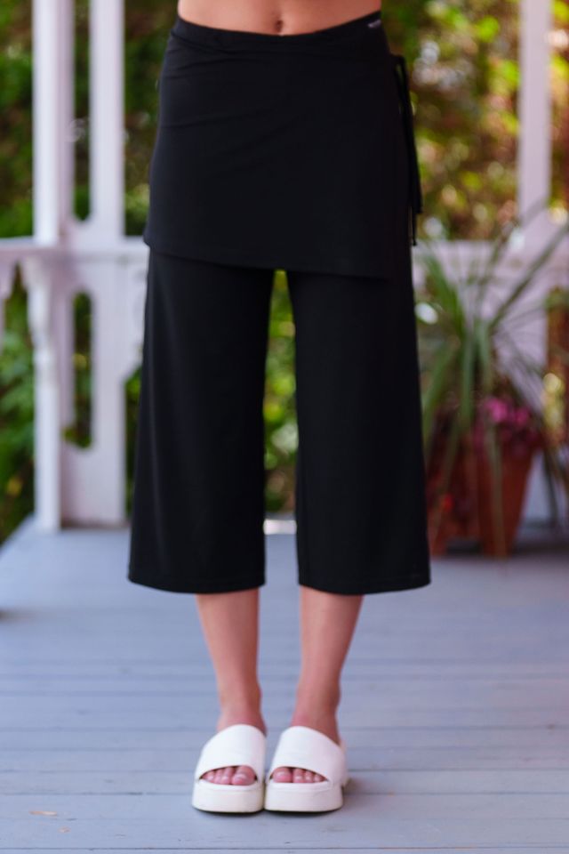 Gaucho portefeuille 3/4 fizz - Noir