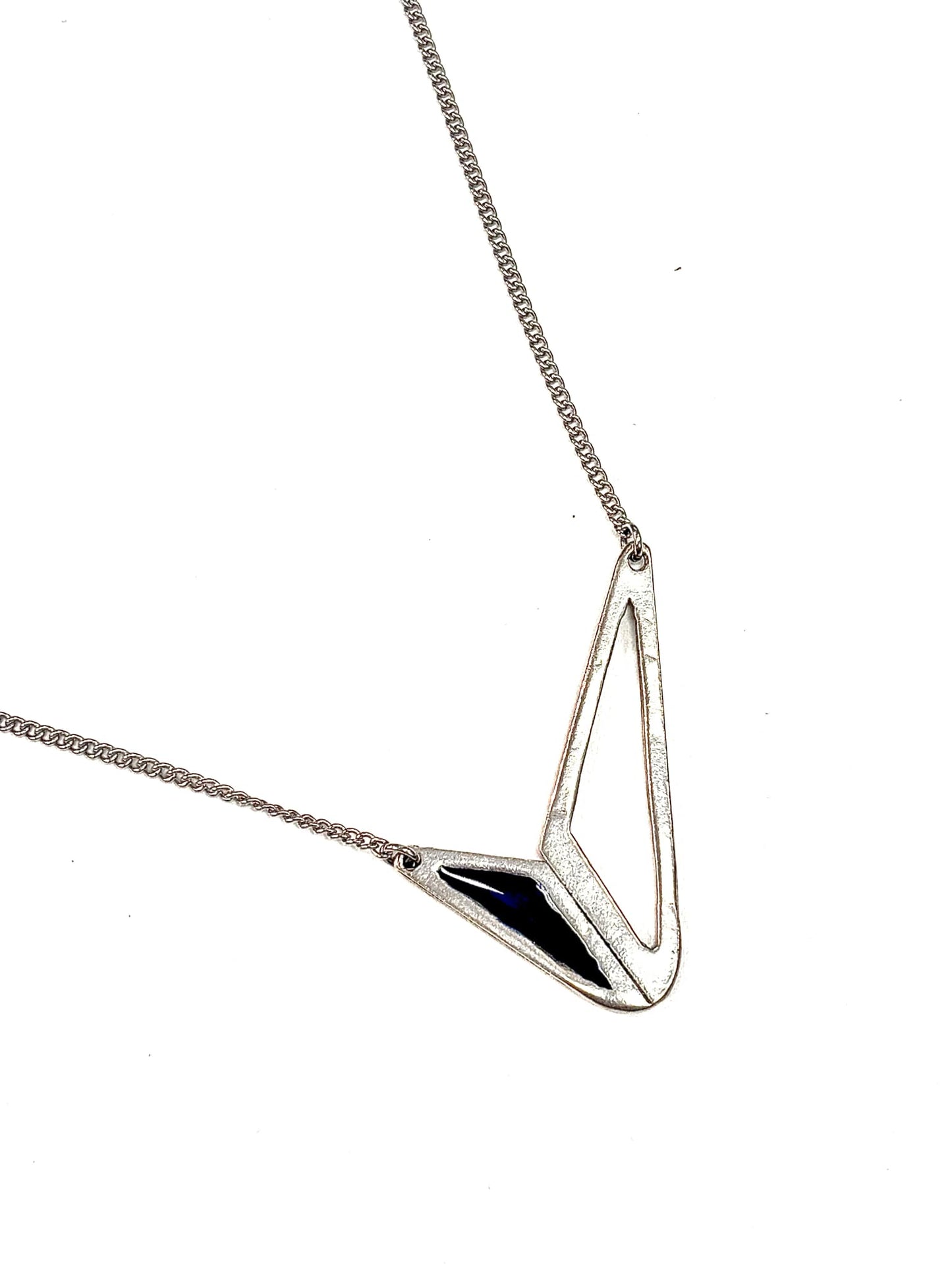 Collier Formes Géométriques Argent 1 - Rouge Bijoux - (plusieurs couleurs)