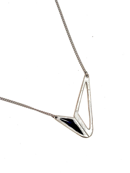 Collier Formes Géométriques Argent 1 - Rouge Bijoux - (plusieurs couleurs)