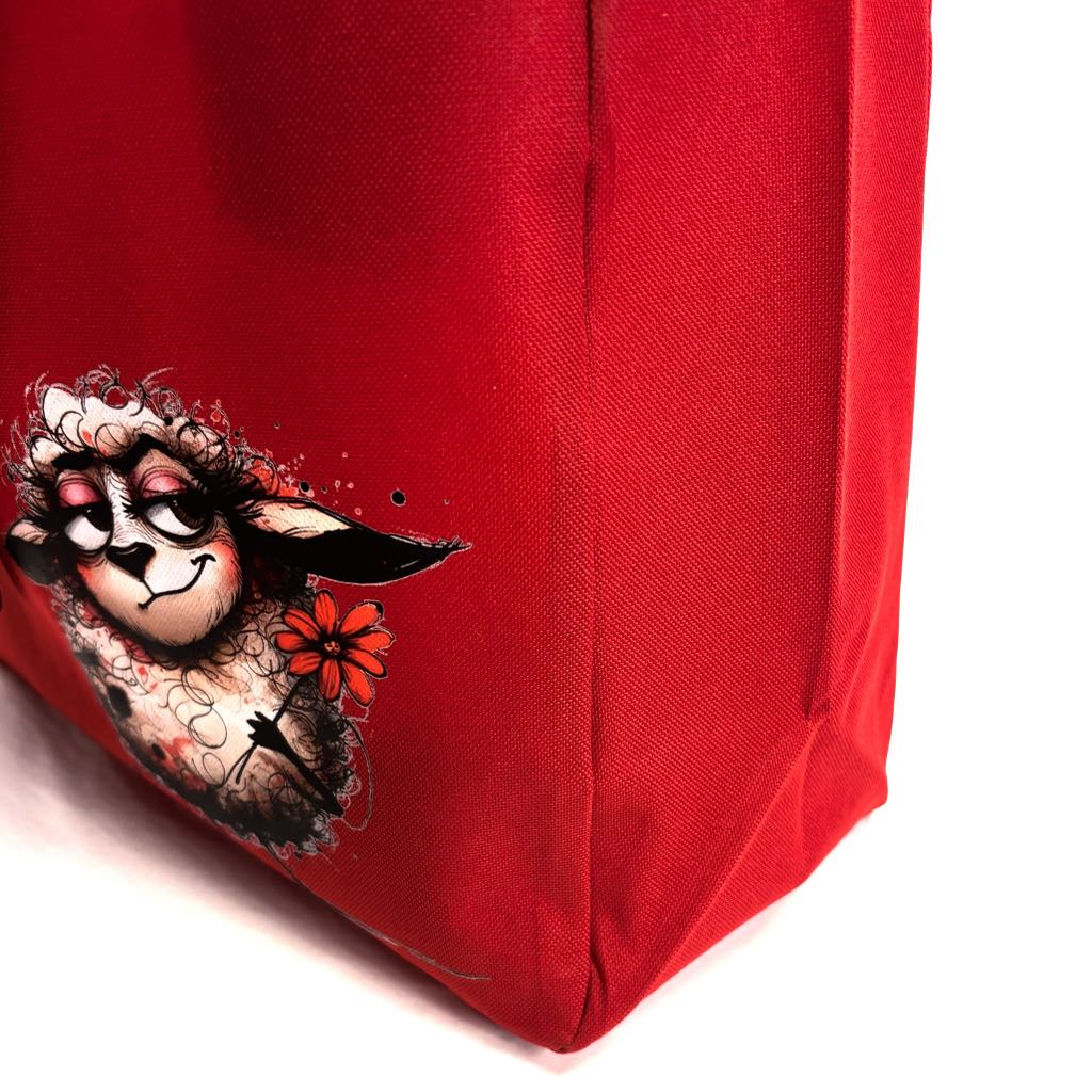 Sac Rouge - Mouton - Impressione-Toi