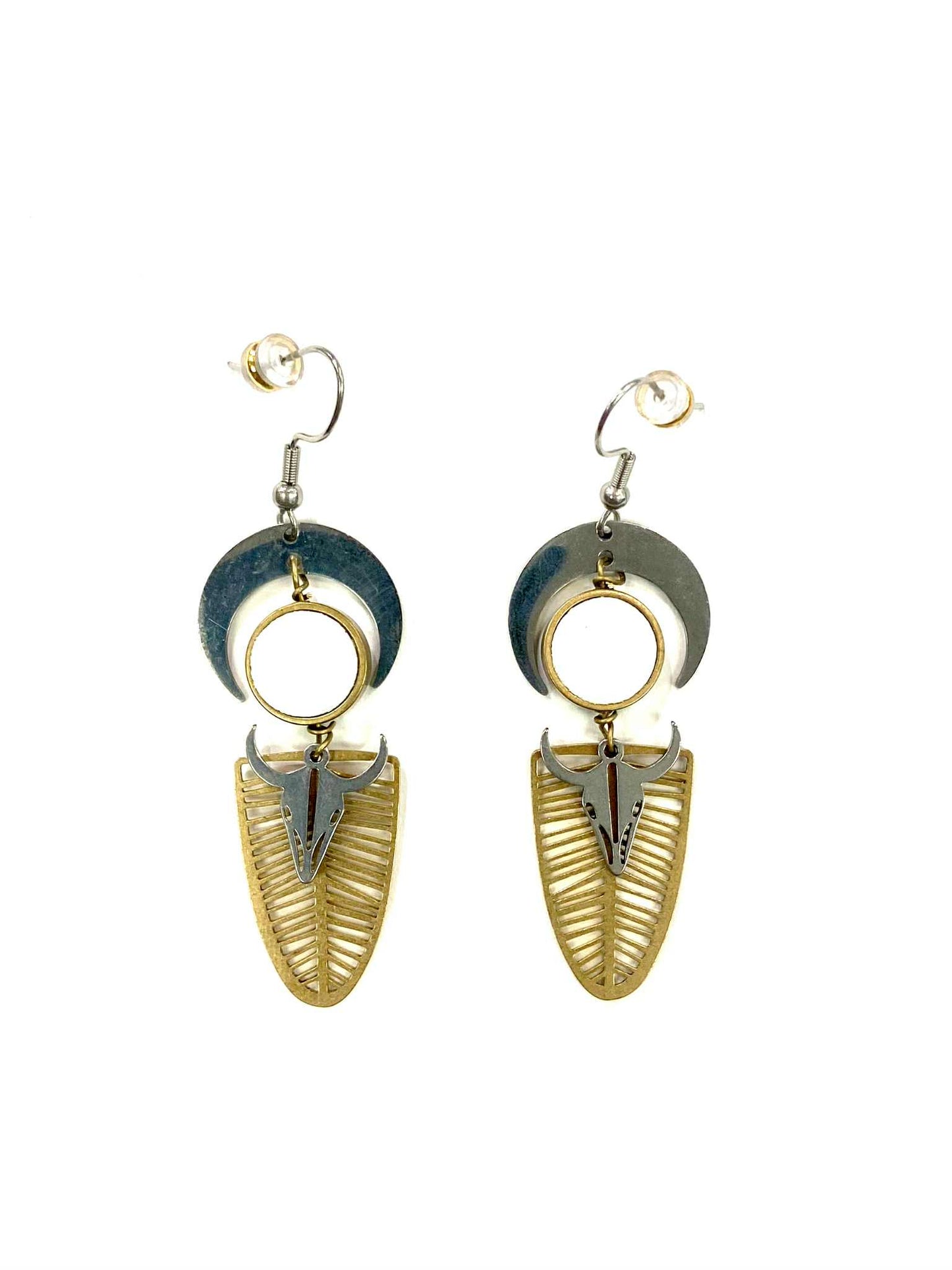 Boucle d'oreille - du Nord - St-Tite - Blanc