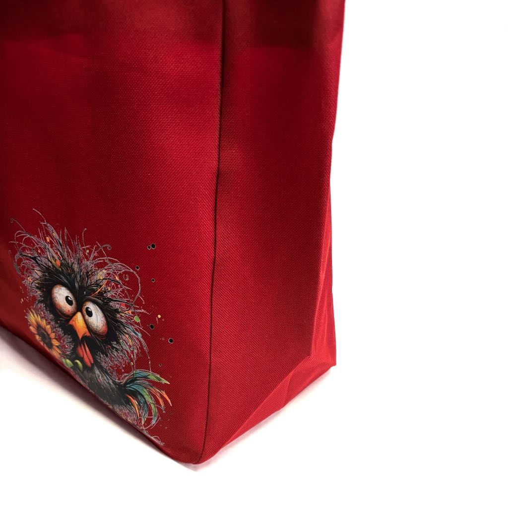 Sac Rouge - Coq - Impressione-Toi
