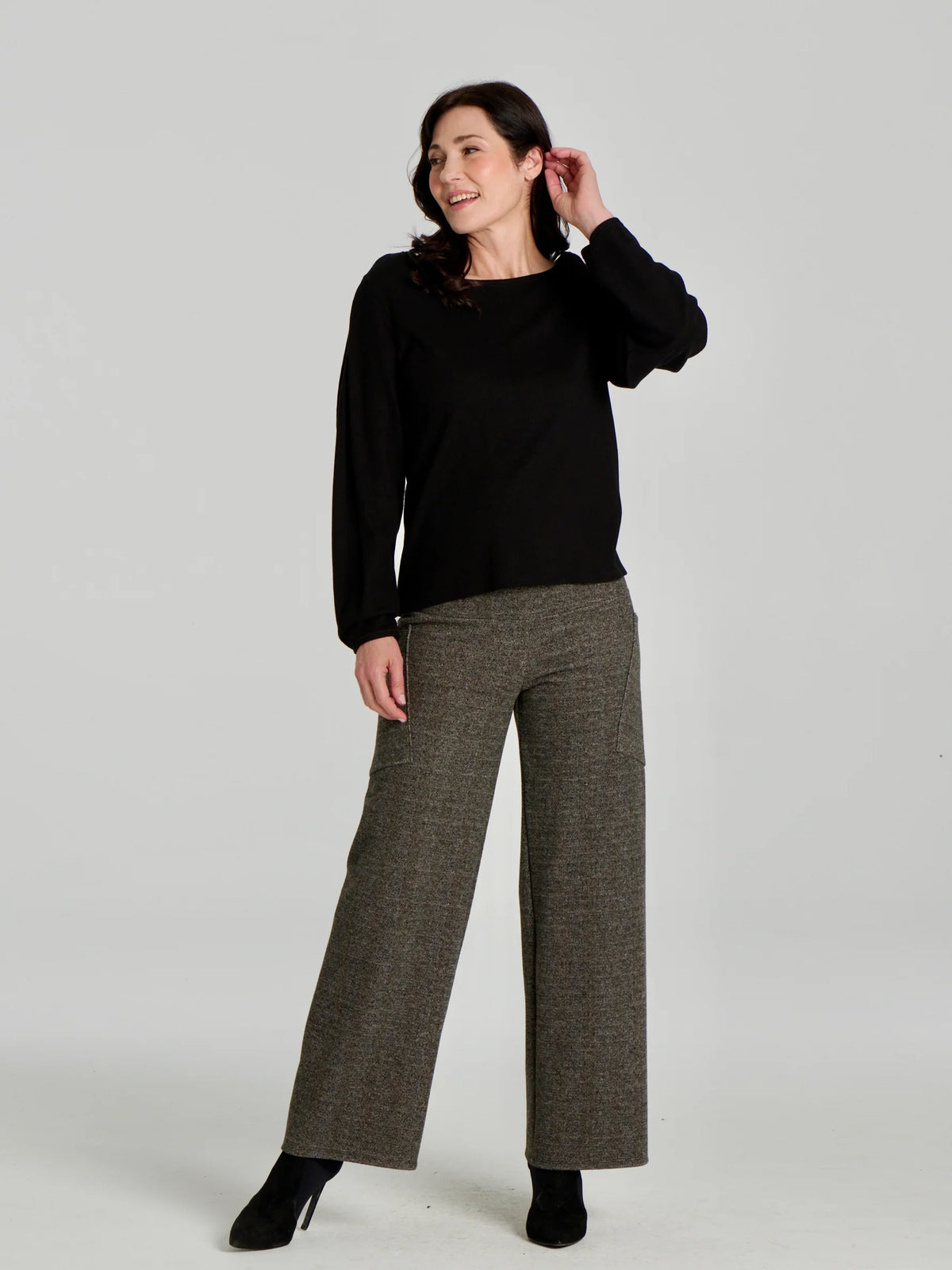 Pantalon Susan - Chocolat - Kollontai