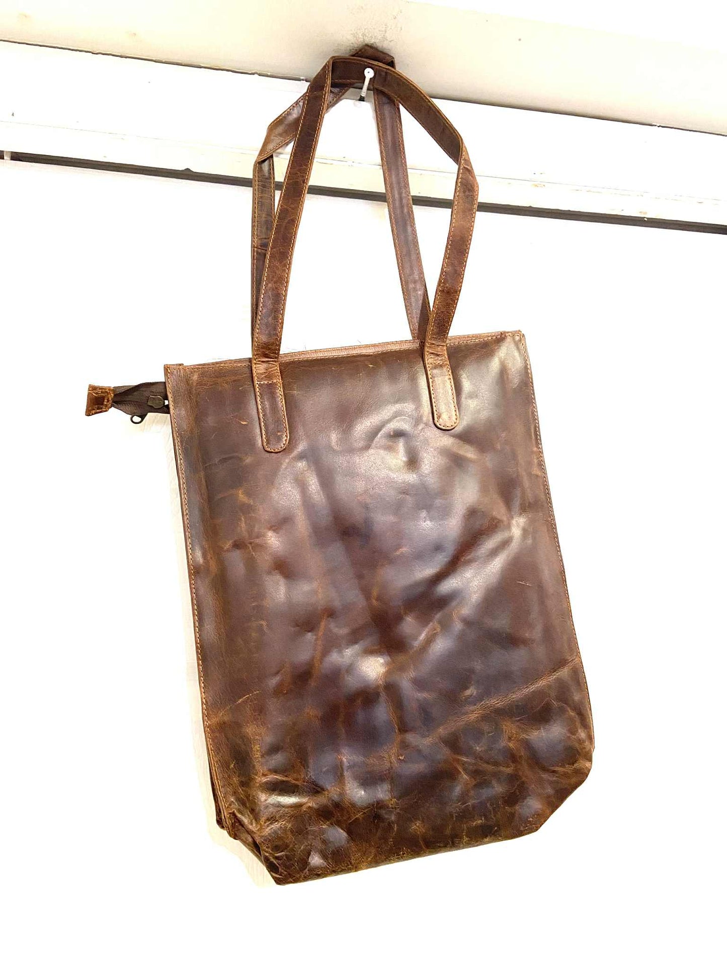 Sac épaule fourre-tout cuir - 3 couleurs offertes - Rouge Import