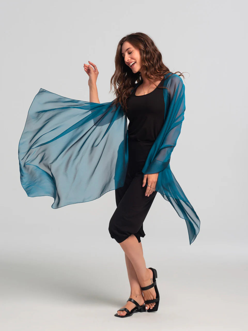 Foulard Kory  - Bleu - Kollontaï - 99-126