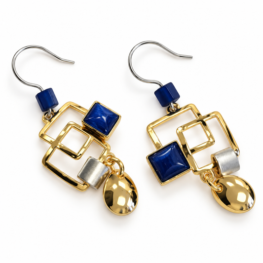 Boucles d'oreilles- Bo50 -  Christophe Poly