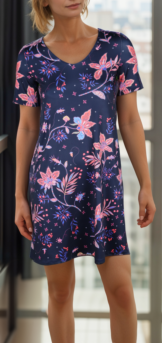 Robe Alex - ligne trapèze - Miss Versa