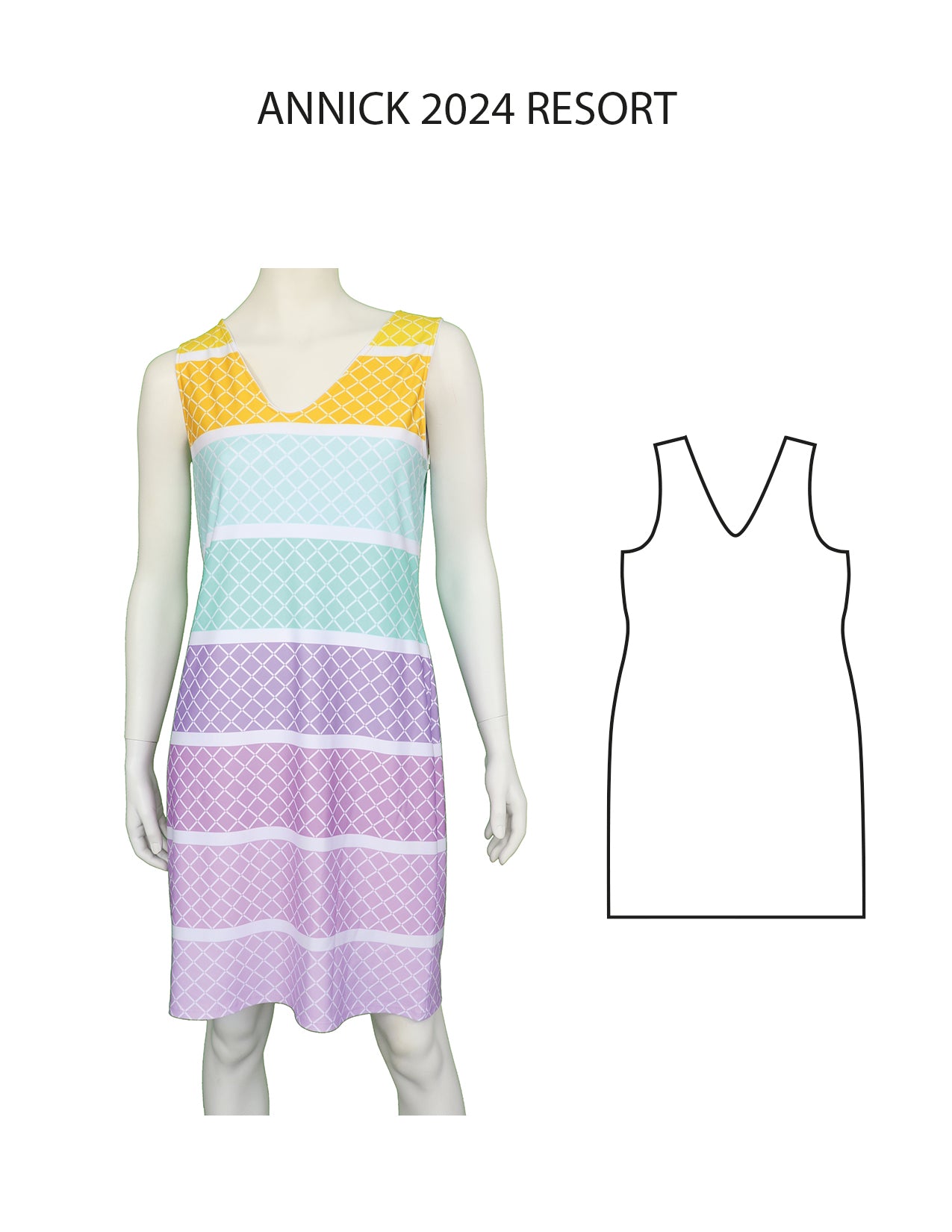Annick  Resort - ligne droite - Miss Versa