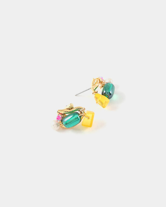 Boucles d'oreilles Epra Or - Or & Tutti Frutti - Anne-Marie Chagnon