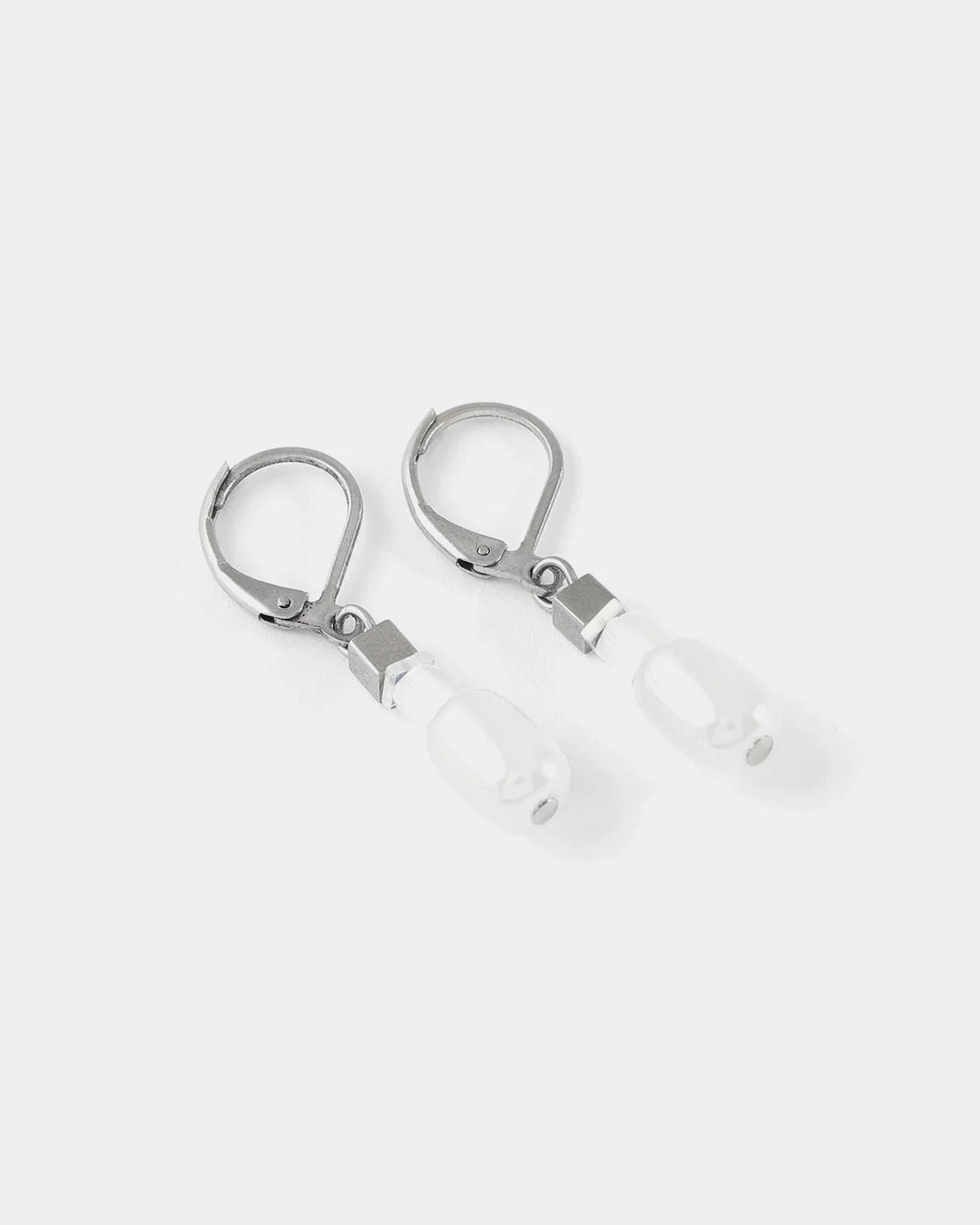 Boucles d'oreilles Clarina Argent - Argent & Écume - Anne-Marie Chagnon