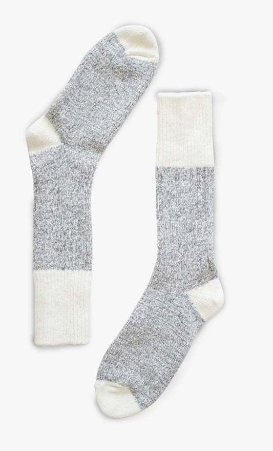 Bas de mérinos gris - Bonnetier