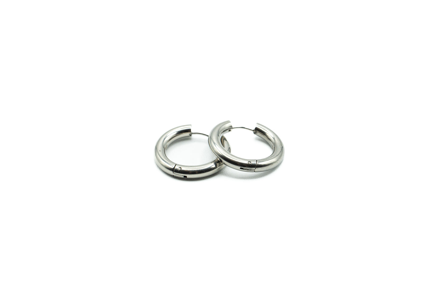 BO Ring - Silver - 24mm - Red Stainless Steel