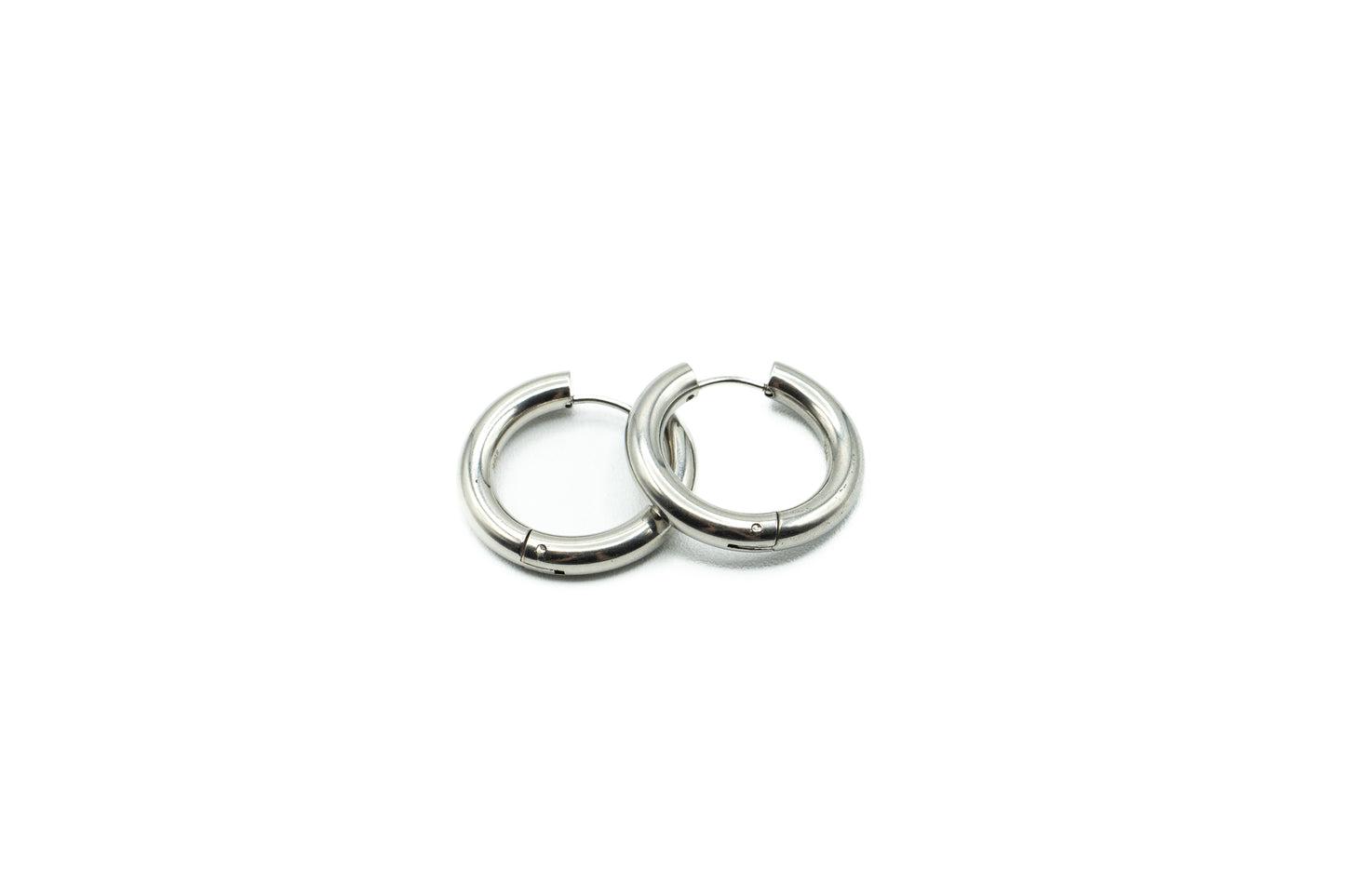 BO Ring - Silver - 24mm - Red Stainless Steel