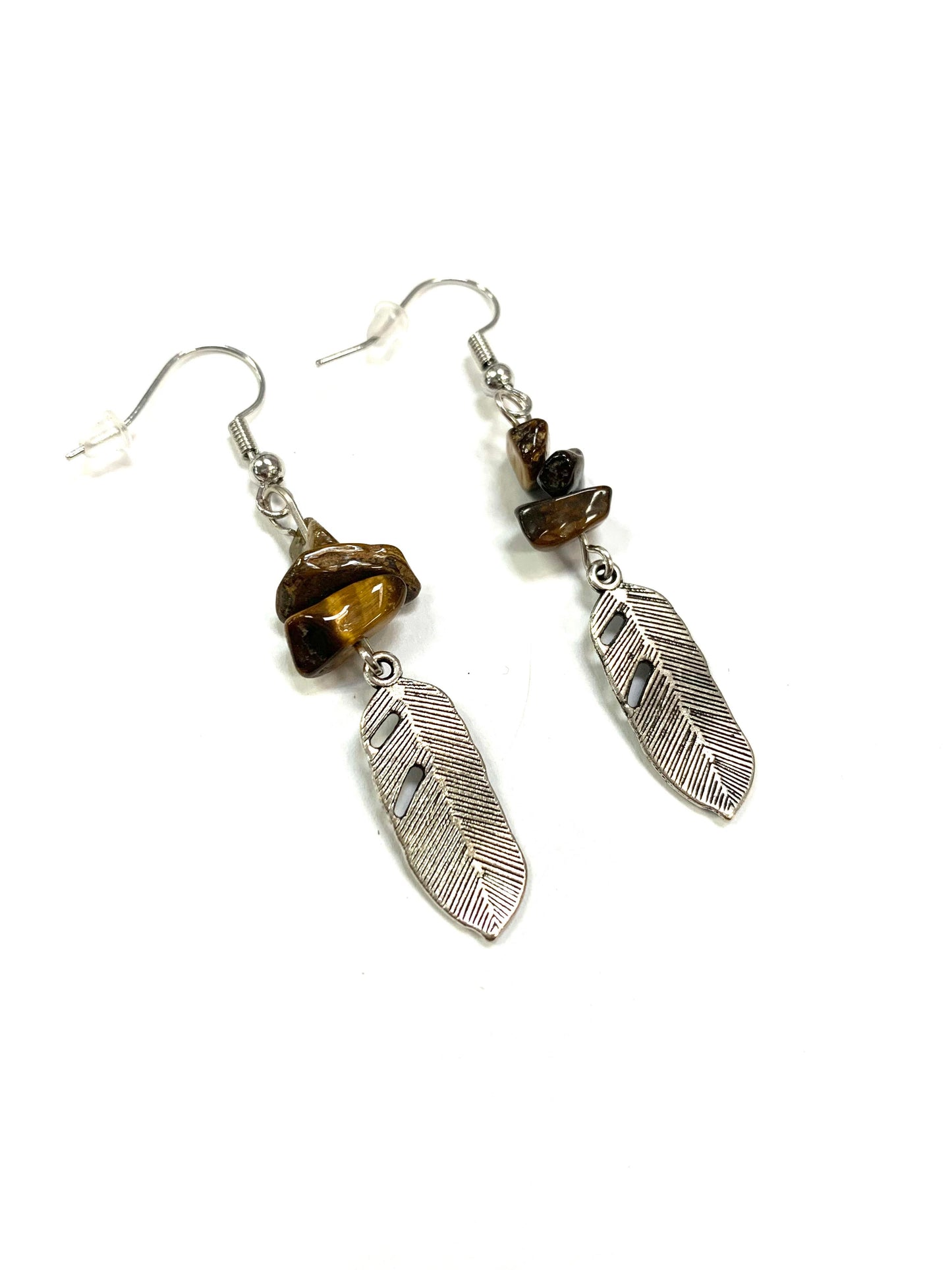 Bo plumes - Oeil de tigre - Gynette et Yvon