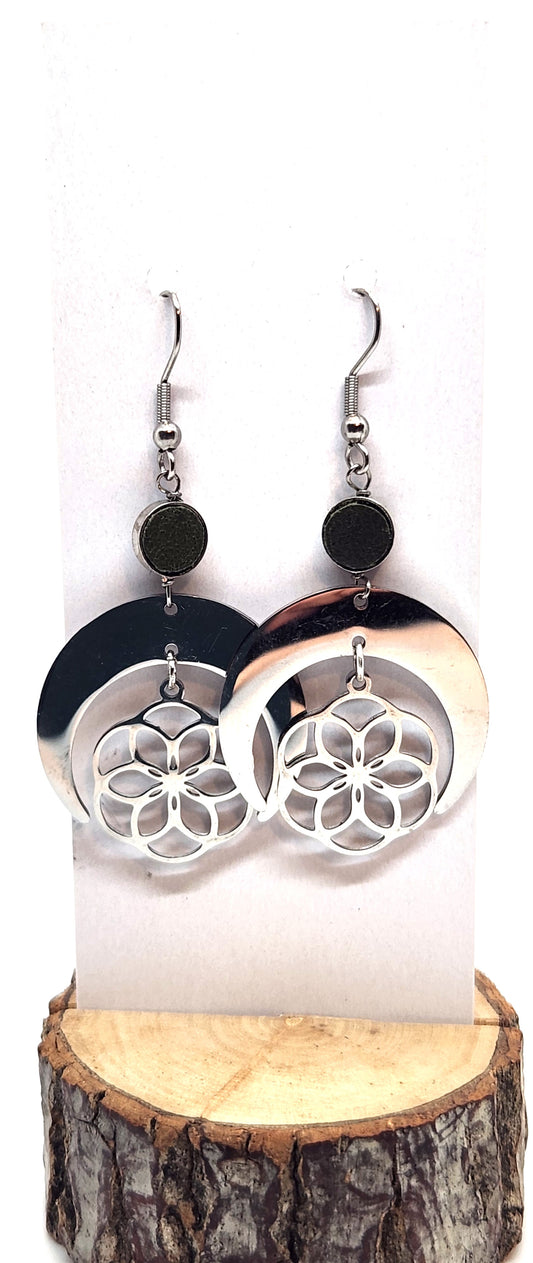 Boucles d'oreilles - Lisa - C Olive - Création Fish