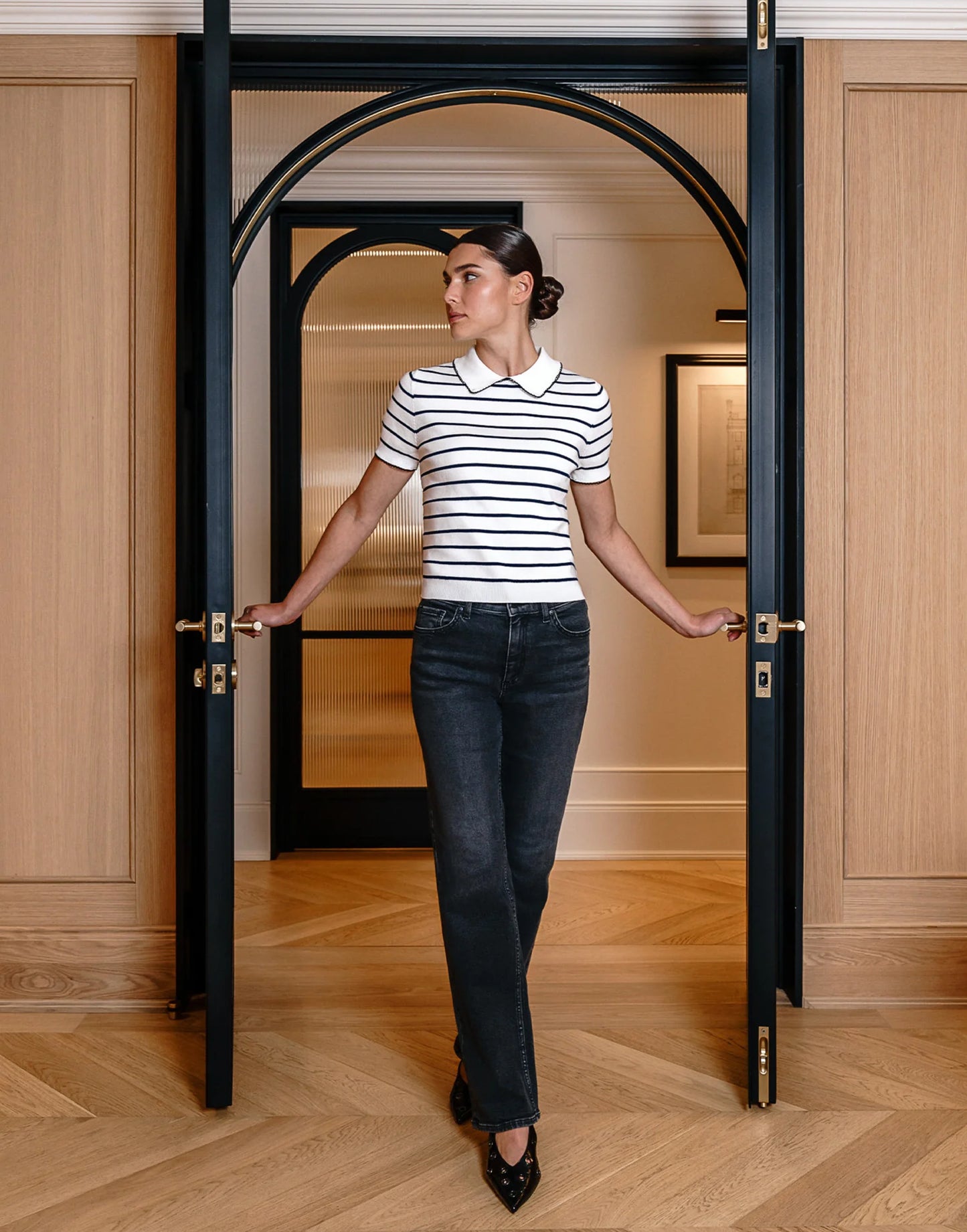 CHLOE STRAIGHT JEANS / NAVI