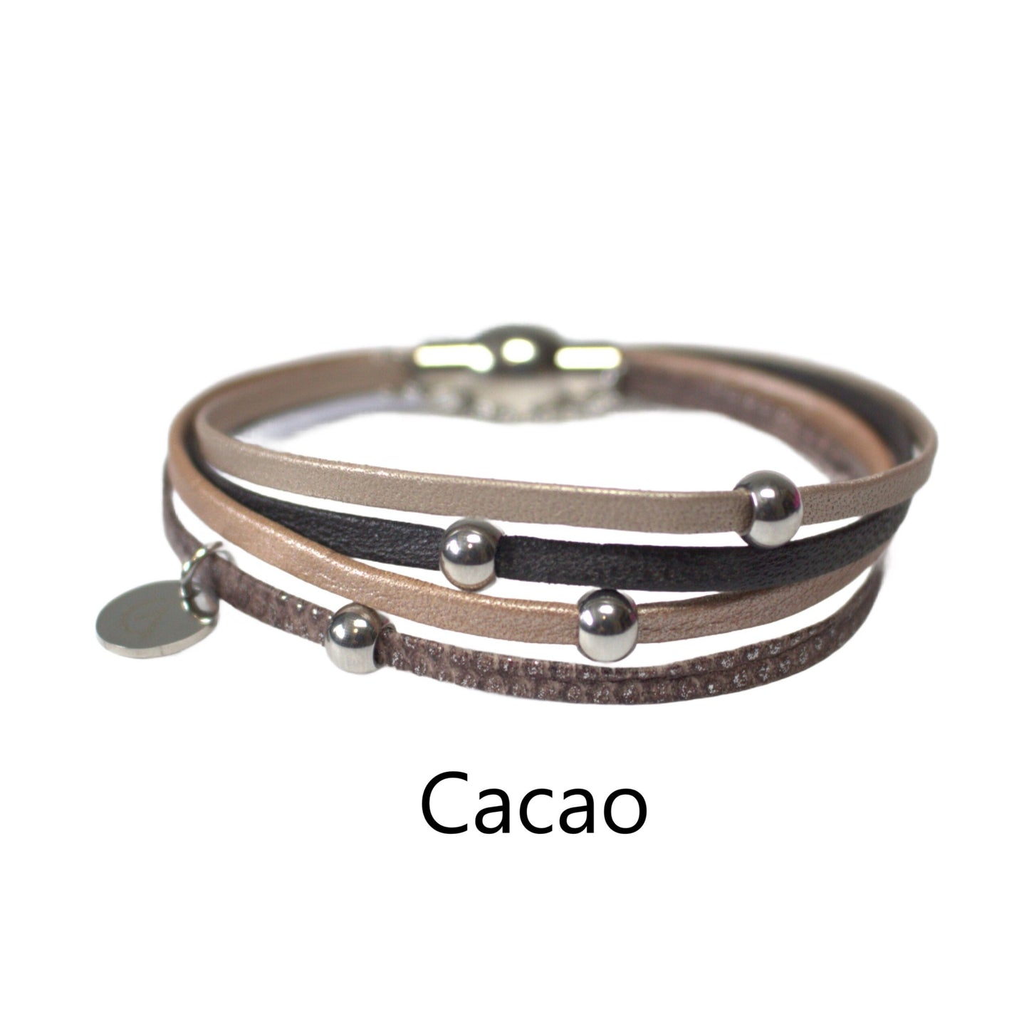 Bracelet Multi-billes ( 19 variantes de couleurs )