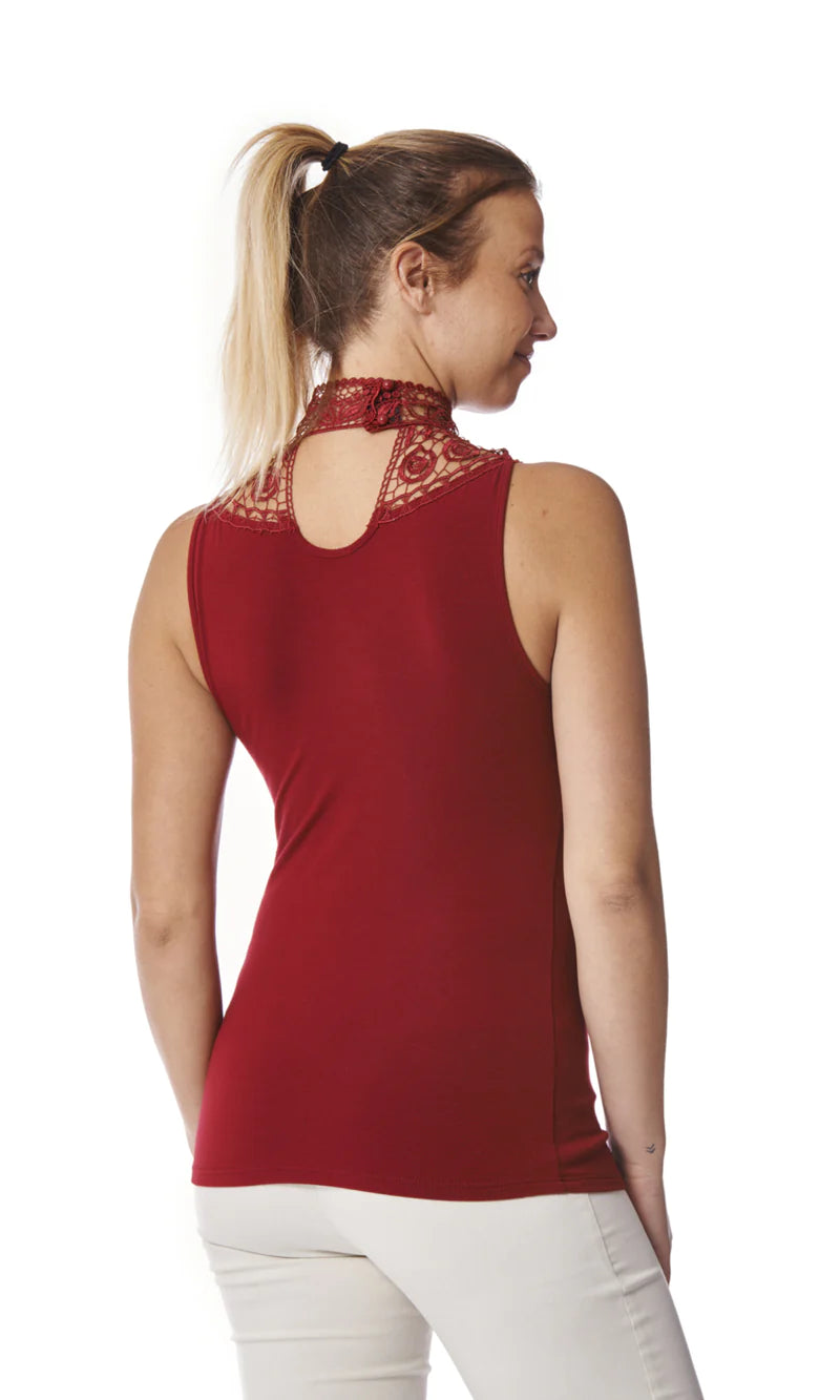 Teri red camisole 5757 - Arianne