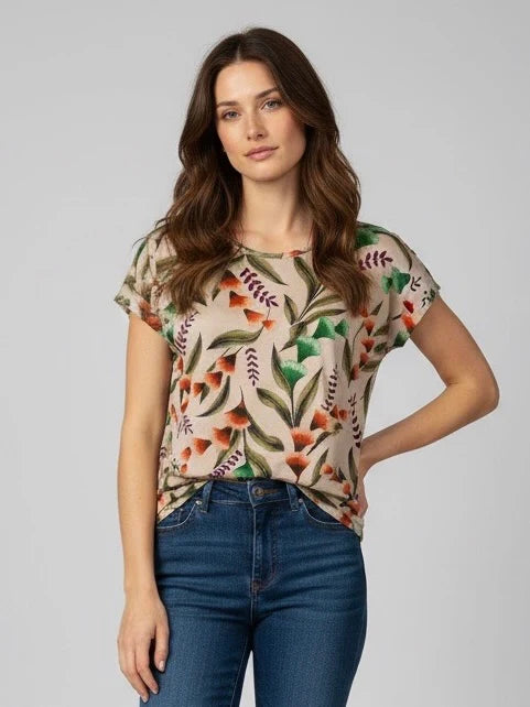 T-Shirt Arty - Vert