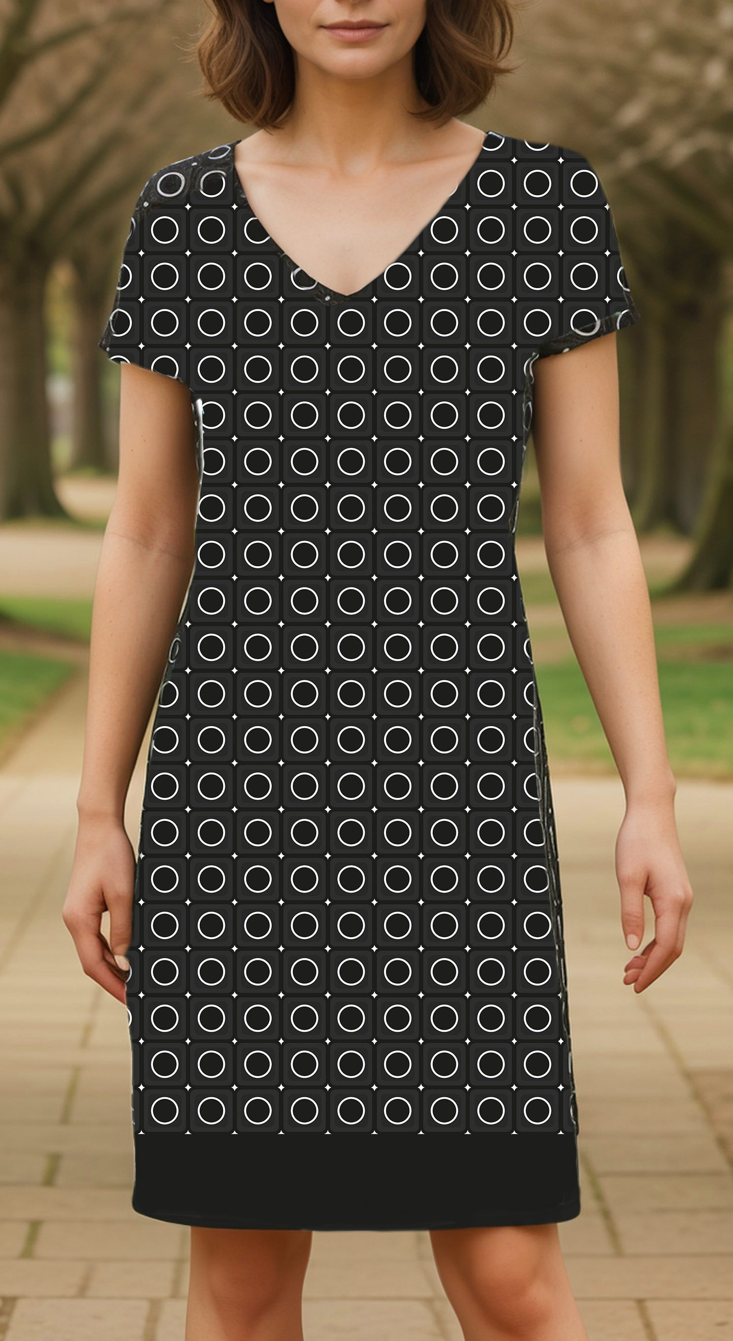 Robe Eleanor- ligne droite