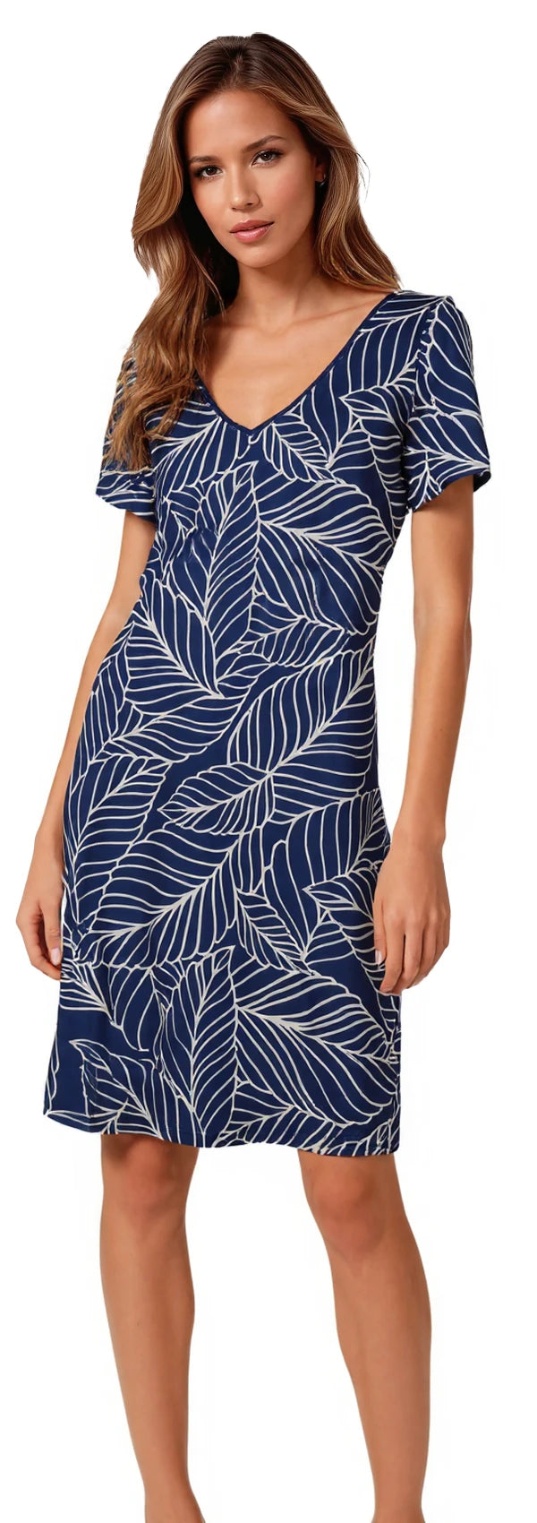 Hilo dress - straight line