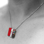 Pendant - Emy - Red - Créart