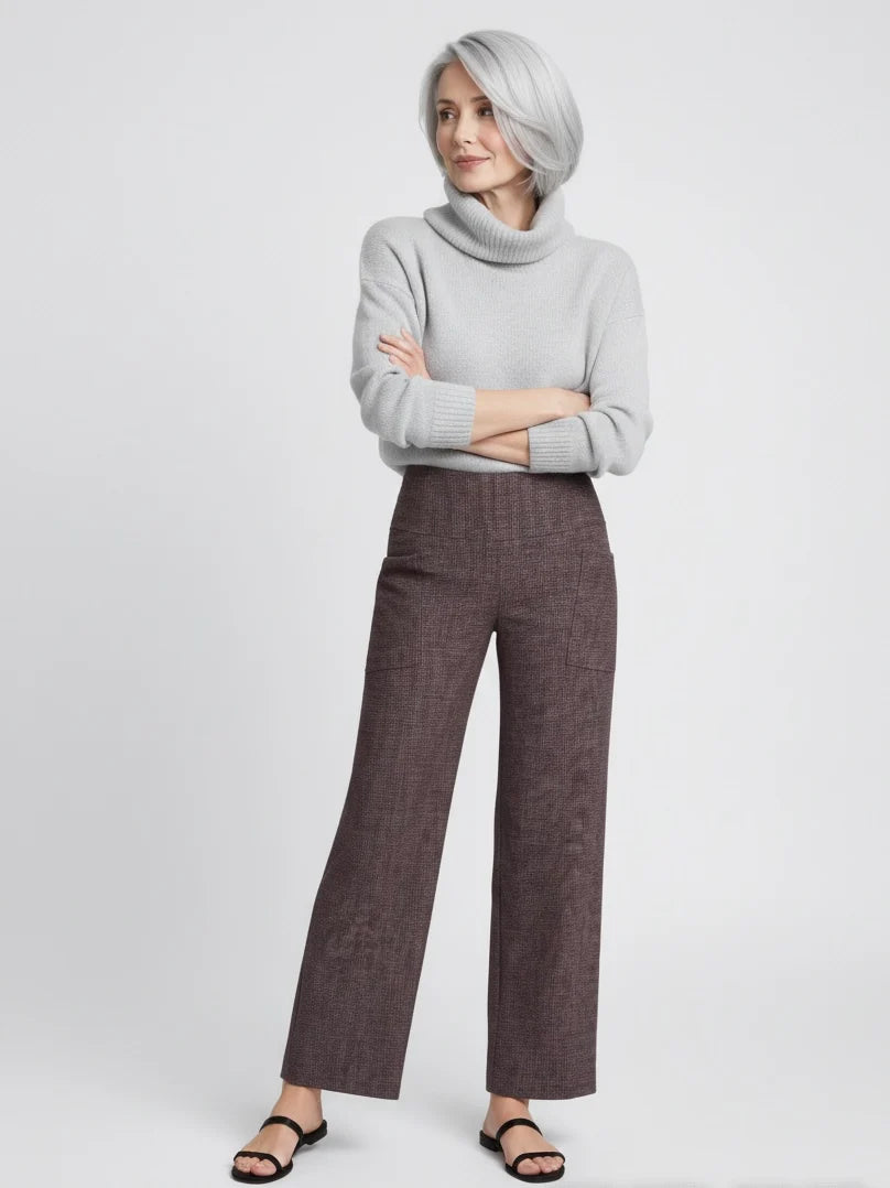 Pantalon Susan - Bourgogne - Kollontai