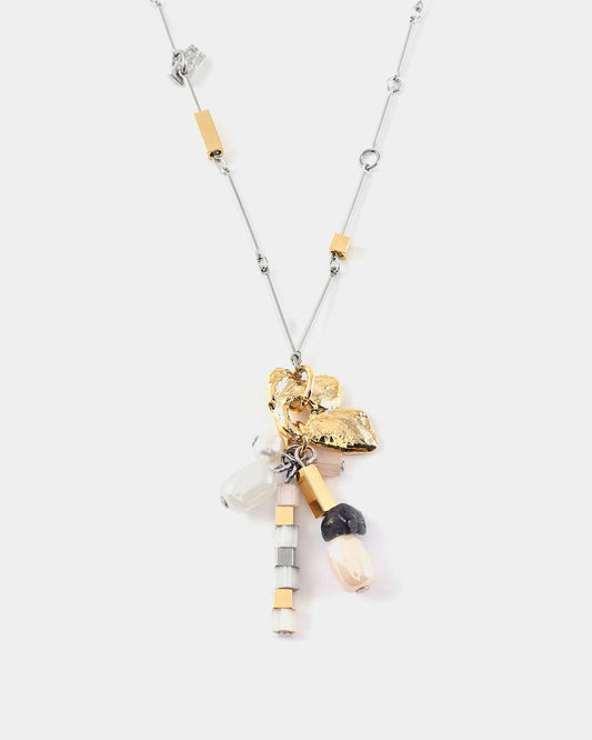 Collier Fabella Deux tons - Couleur: Deux tons & Napolitaine - Anne-Marie Chagnon