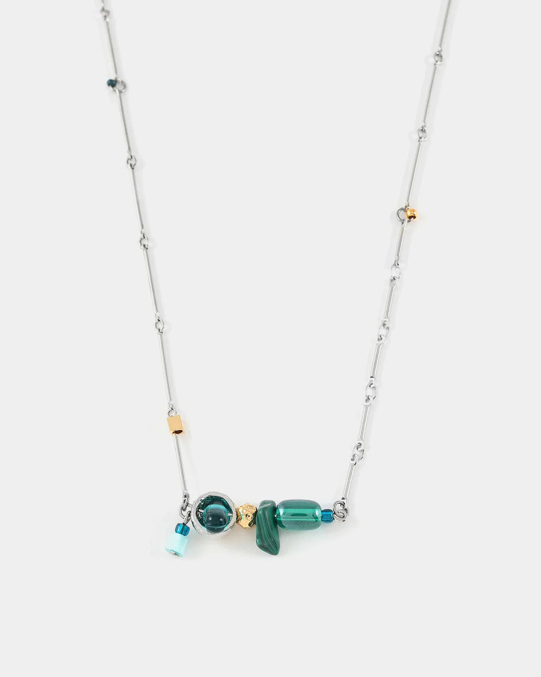 Collier Dardo Deux tons - Couleur -  Deux tons & Sarcelle - Anne-Marie Chagnon