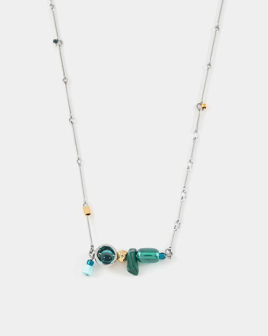 Collier Dardo Deux tons - Couleur -  Deux tons & Sarcelle - Anne-Marie Chagnon