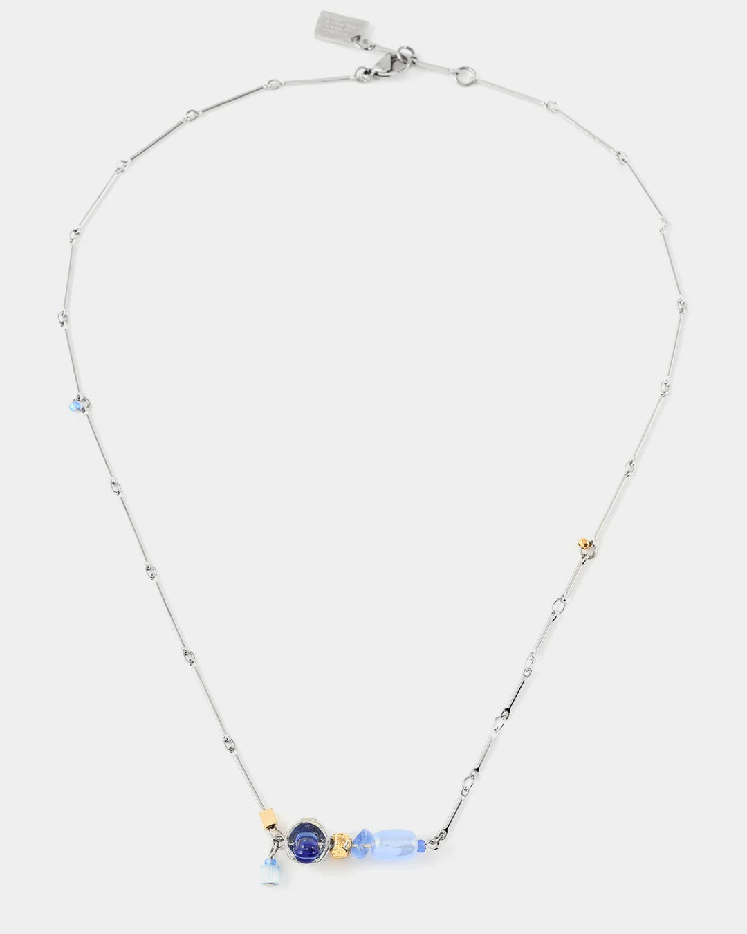 Collier Dardo Deux tons - Couleur: Deux tons & Aura Bleu - Anne-Marie Chagnon