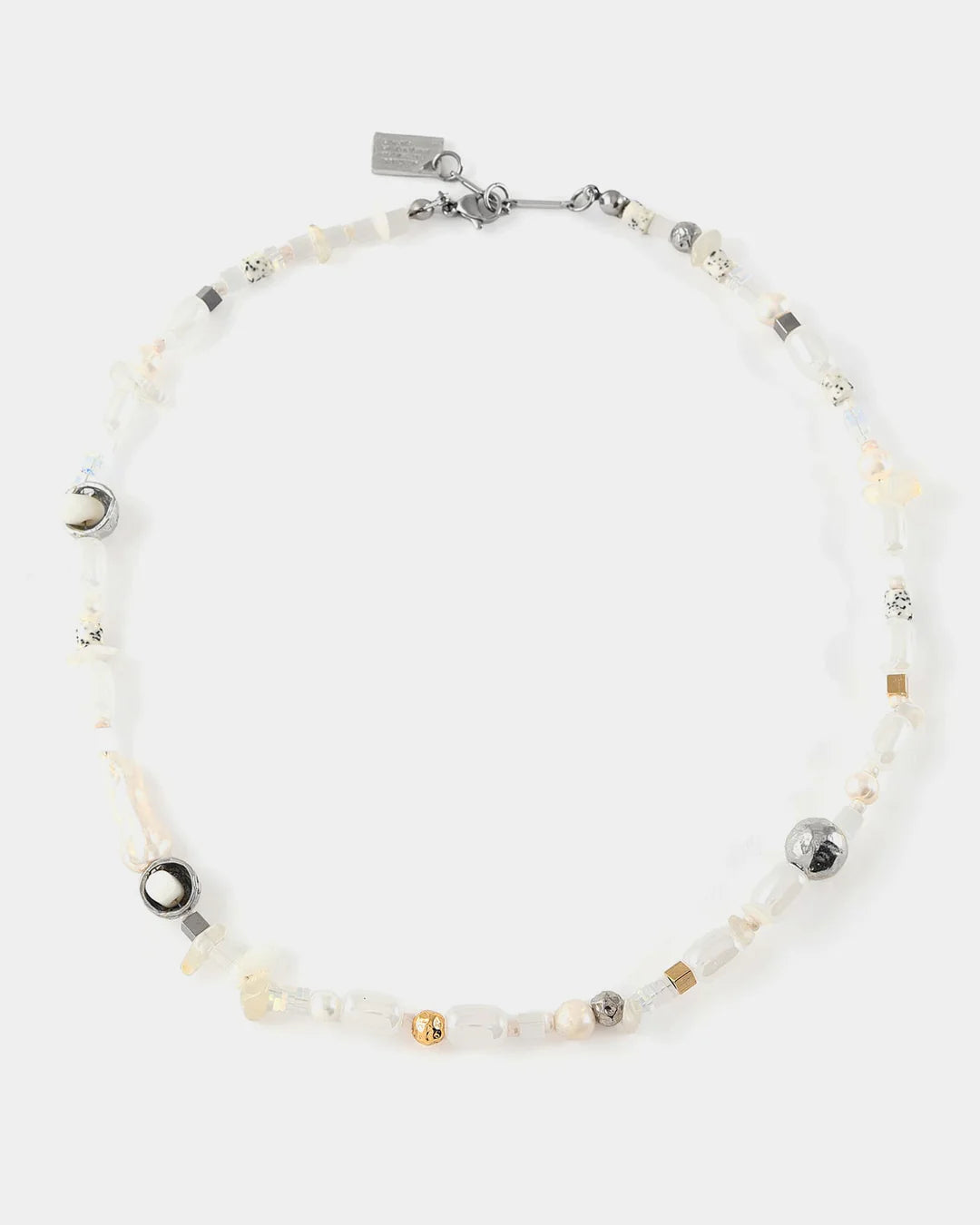 Collier Krio Deux tons - Couleur: Deux tons & Écume - Anne-Marie Chagnon