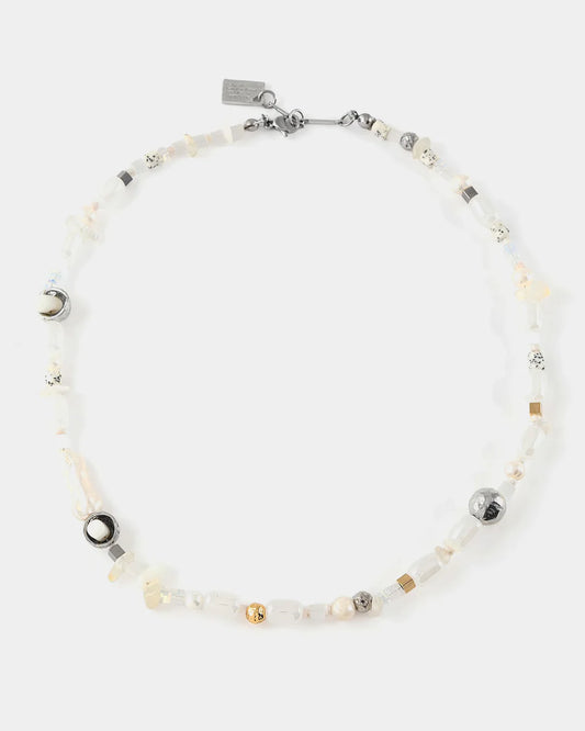 Collier Krio Deux tons - Couleur: Deux tons & Écume - Anne-Marie Chagnon