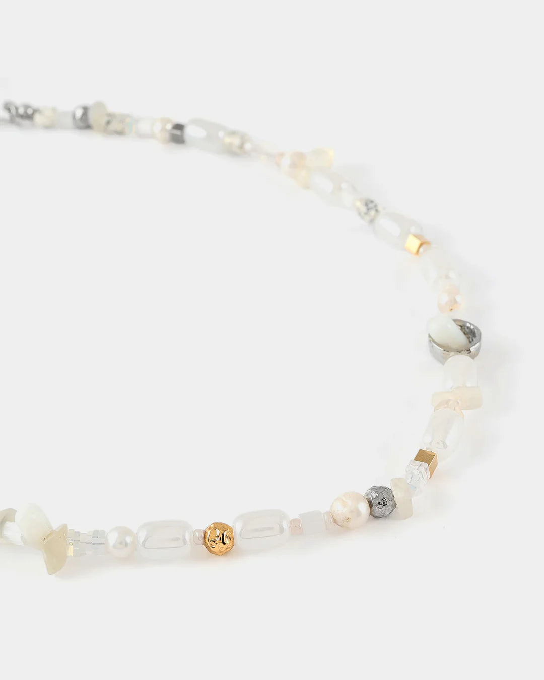 Collier Krio Deux tons - Couleur: Deux tons & Écume - Anne-Marie Chagnon