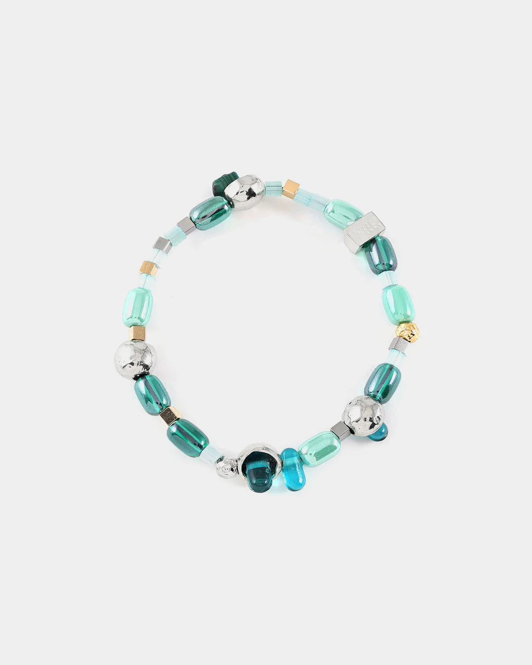 Bracelet Aluvi Deux Tons - Couleur: Deux Tons & Sarcelle - Anne-Marie Chagnon