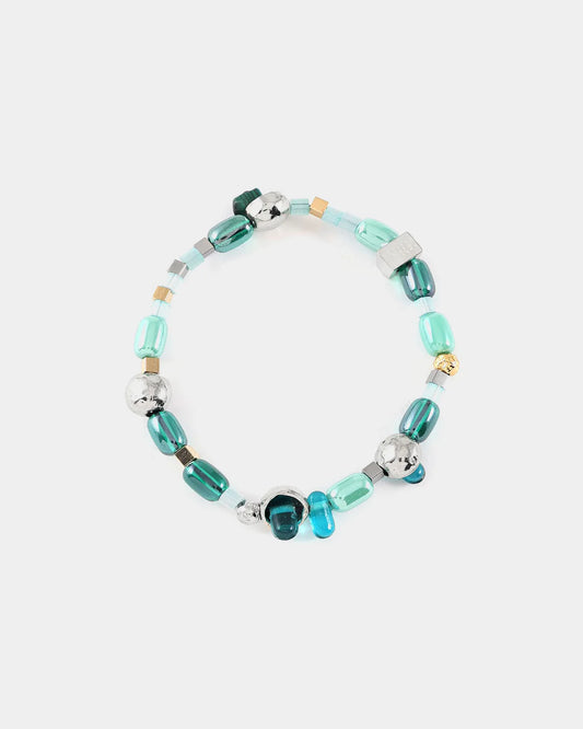 Bracelet Aluvi Deux Tons - Couleur: Deux Tons & Sarcelle - Anne-Marie Chagnon