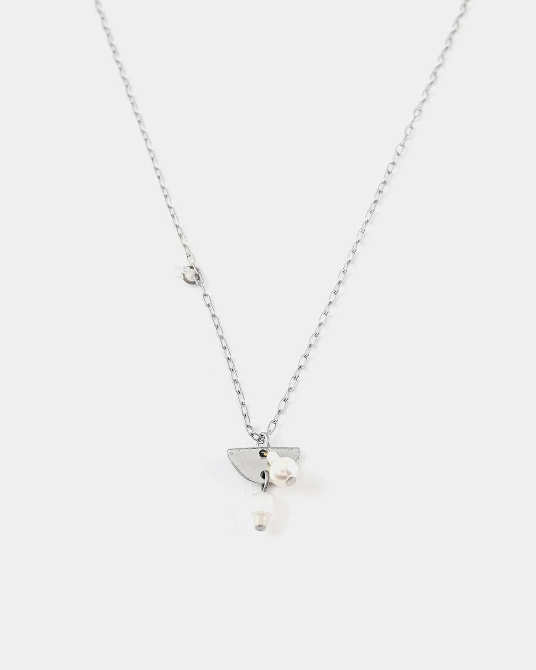 Collier Blenio Argent - Écume - Anne-marie Chagnon
