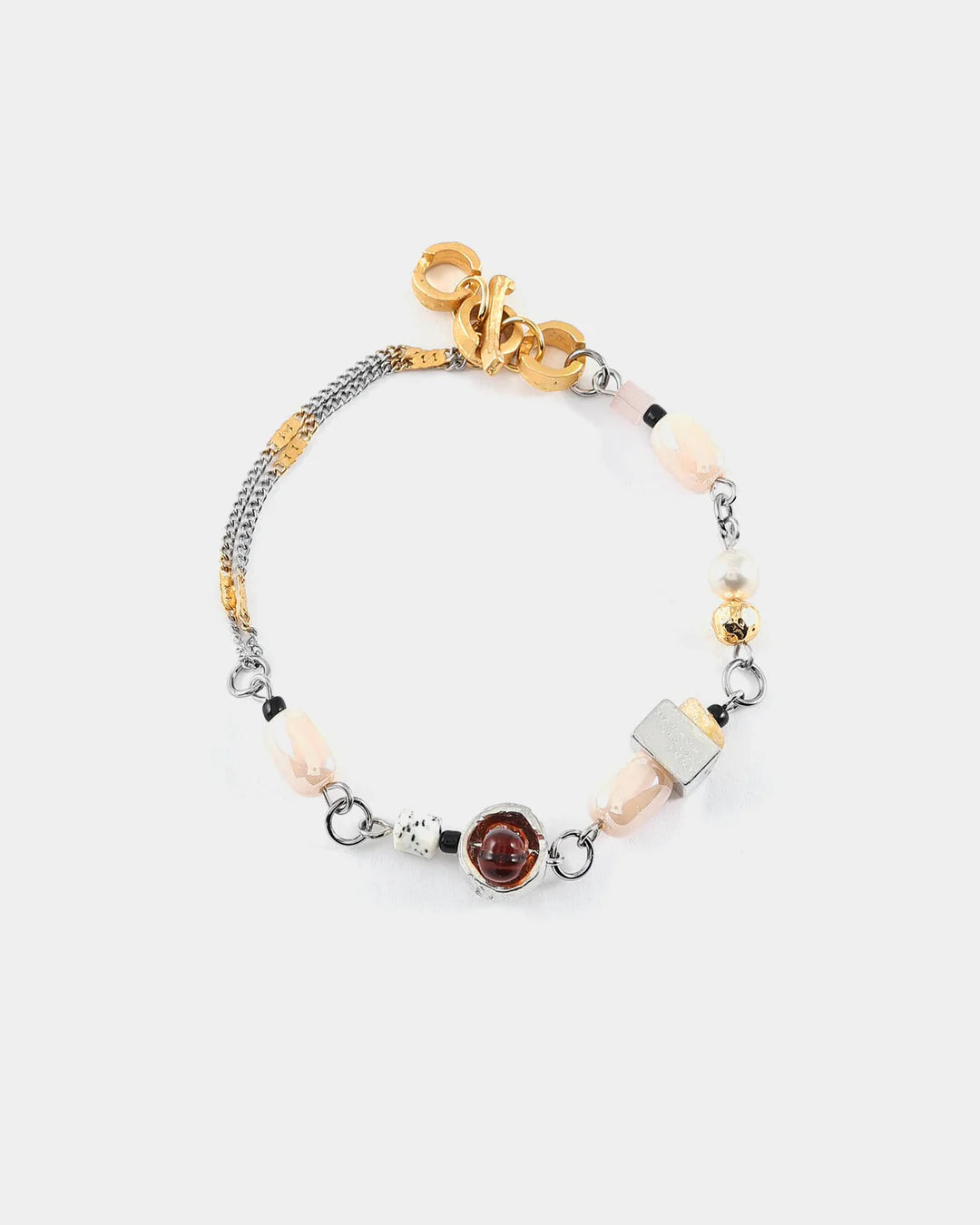 Bracelet Cymelle Deux Tons - Couleur: Deux Tons & Napolitaine - Anne-Marie Chagnon