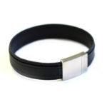 Bracelet Homme - Noir - Créart