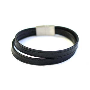 Bracelet Homme - Noir - Créart