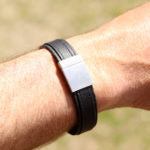 Bracelet Homme - Noir - Créart