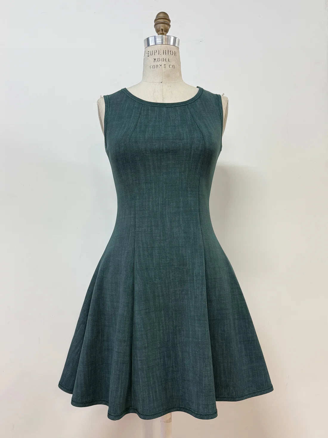 Robe Lucie - Vert  - Kollontai