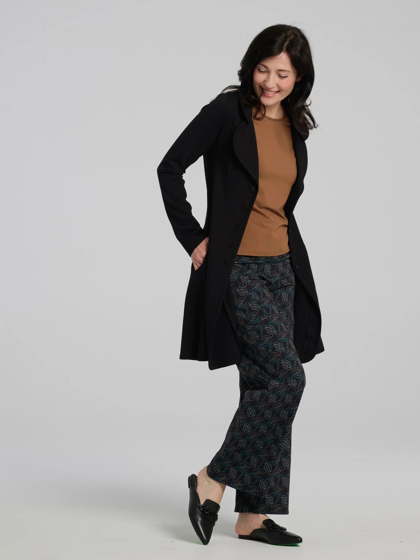 Veste Umbria - Couleur – Noir - Kollontai