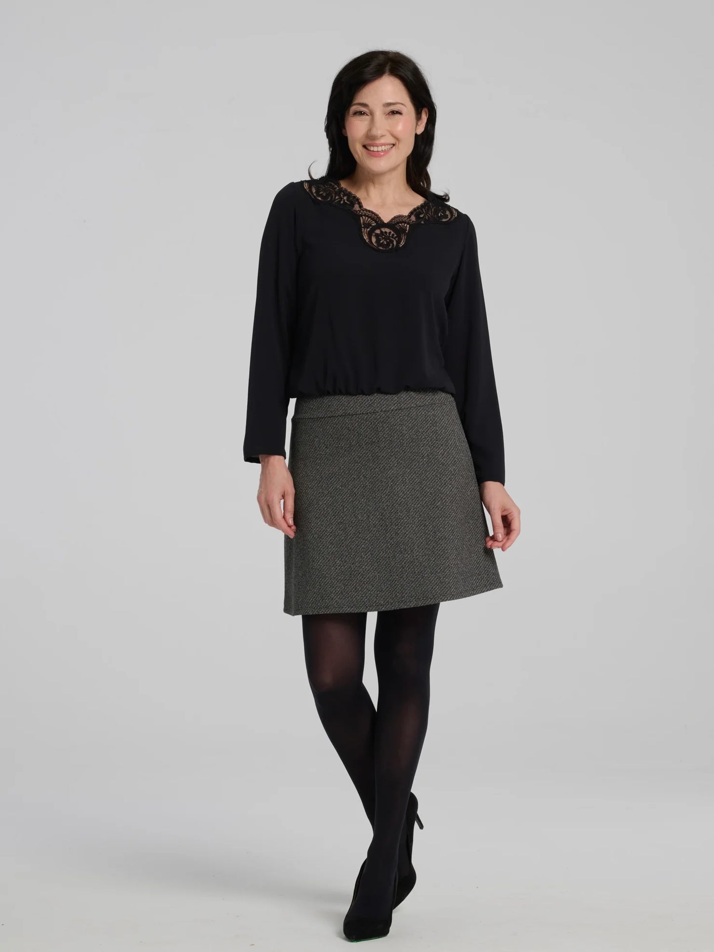 Jupe Frost - charcoal - Kollontai