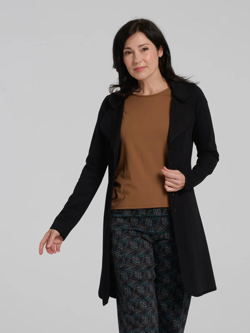 Veste Umbria - Couleur – Noir - Kollontai