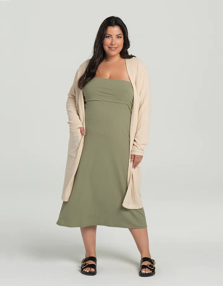 Jupe Cass - sauge - Kollontai - 13-238