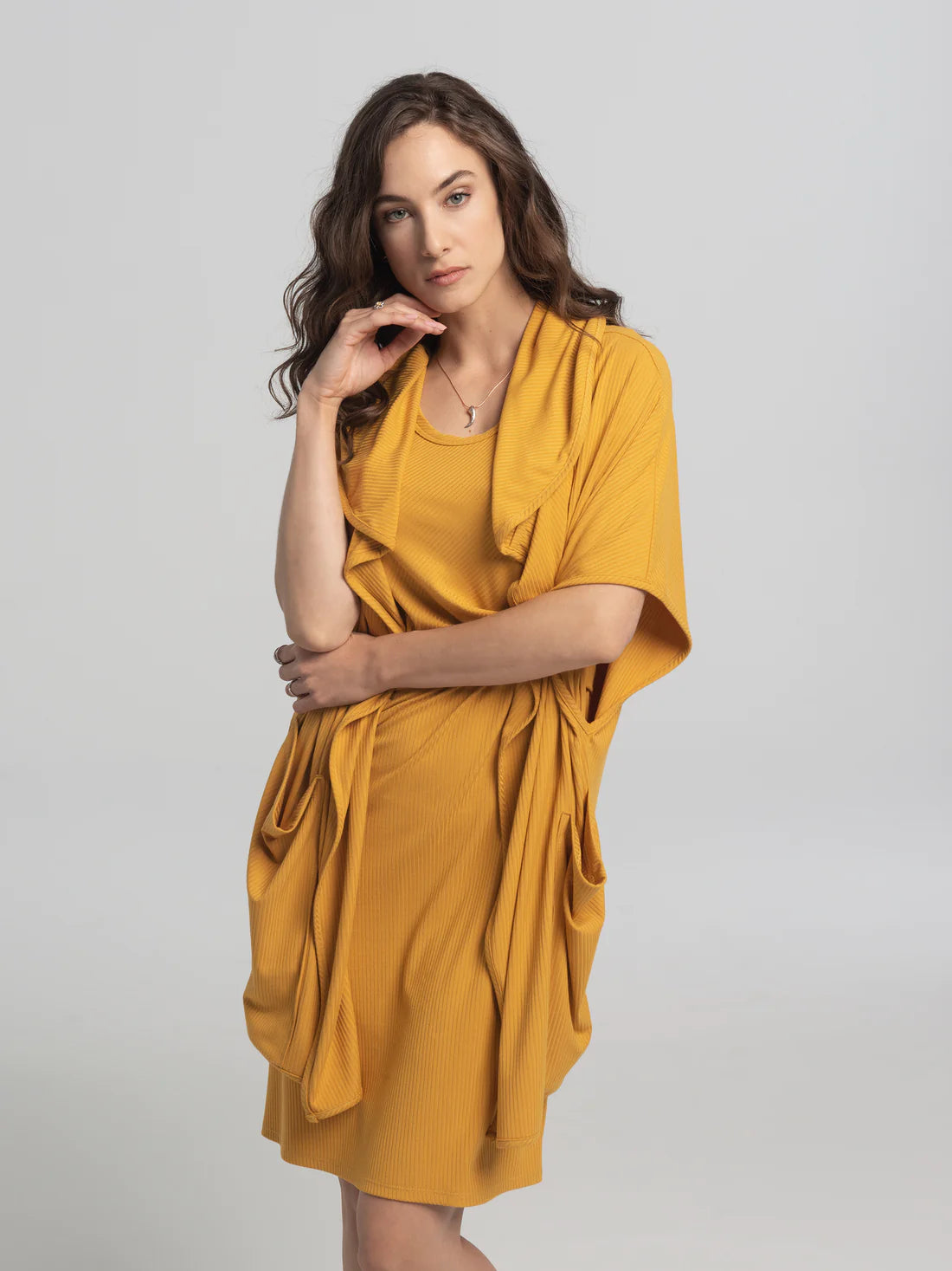 Robe Saranya - Couleur Topaze- Kollontaï -  12-457