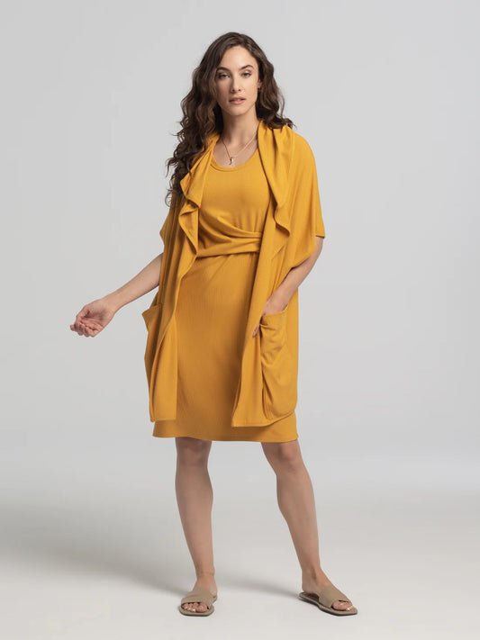 Robe Saranya - Couleur Topaze- Kollontaï -  12-457