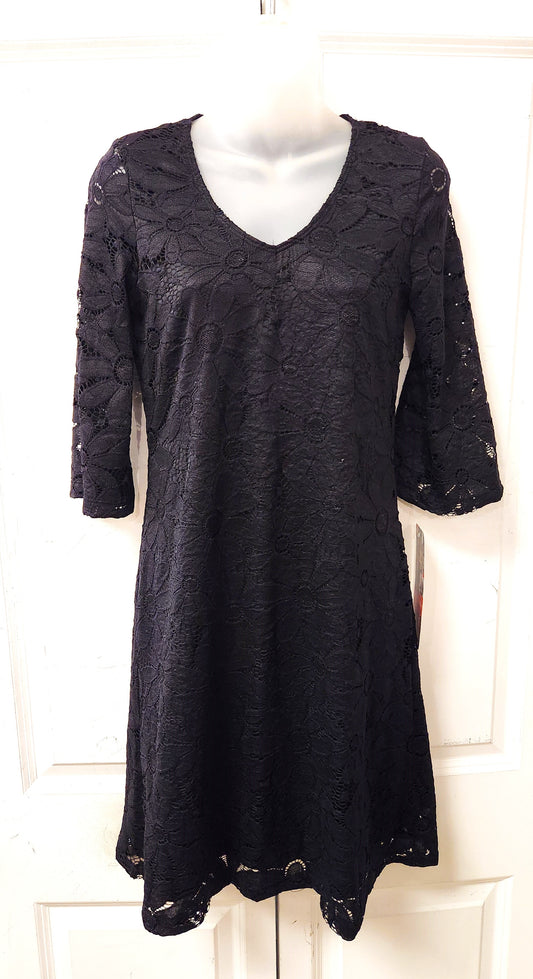 Robe Libertine - Noir -  Luc Fontaine